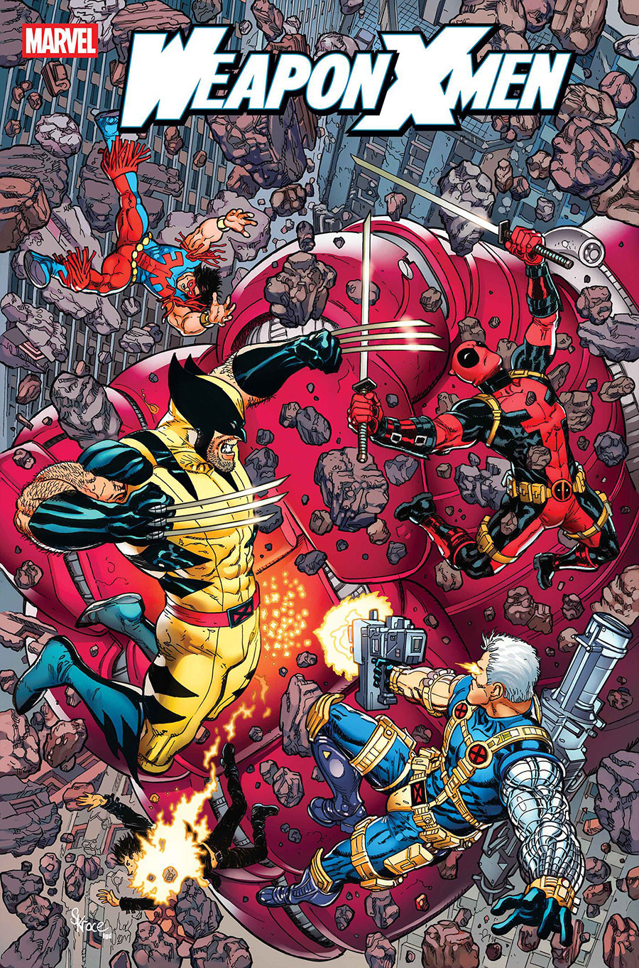 Weapon X-Men Vol 2 #4 Cover B Variant Steve Skroce Cover