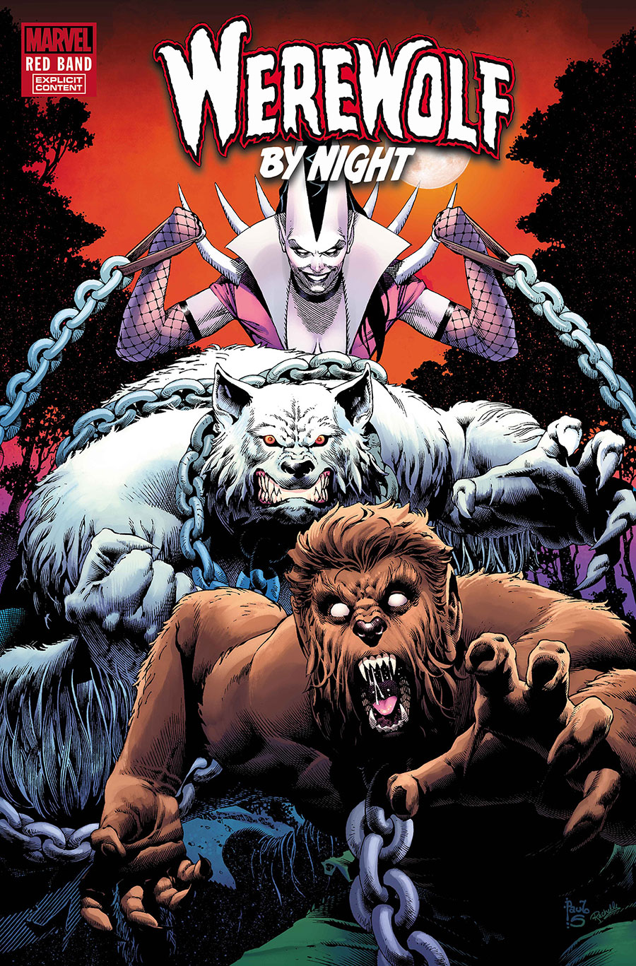 Werewolf By Night Red Band #10 Cover B Variant Paulo Siqueira Cover With Polybag