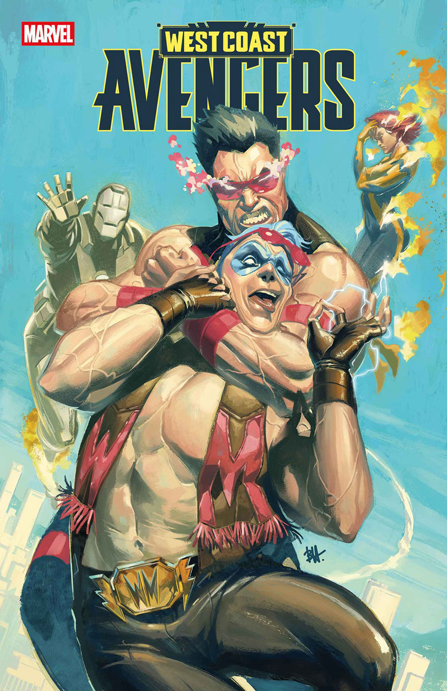 West Coast Avengers Vol 4 #7 Cover A Regular Ben Harvey Cover