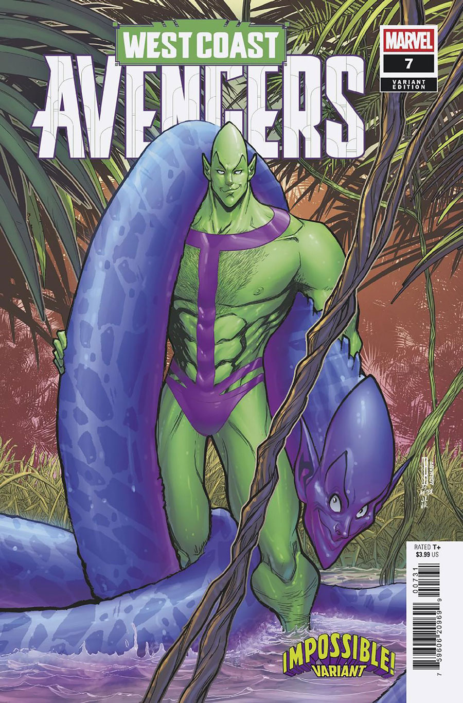 West Coast Avengers Vol 4 #7 Cover C Variant David Baldeon Impossible Cover