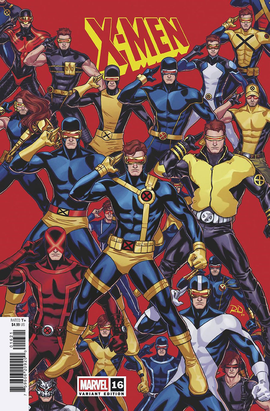 X-Men Vol 7 #16 Cover C Variant Russell Dauterman Cover