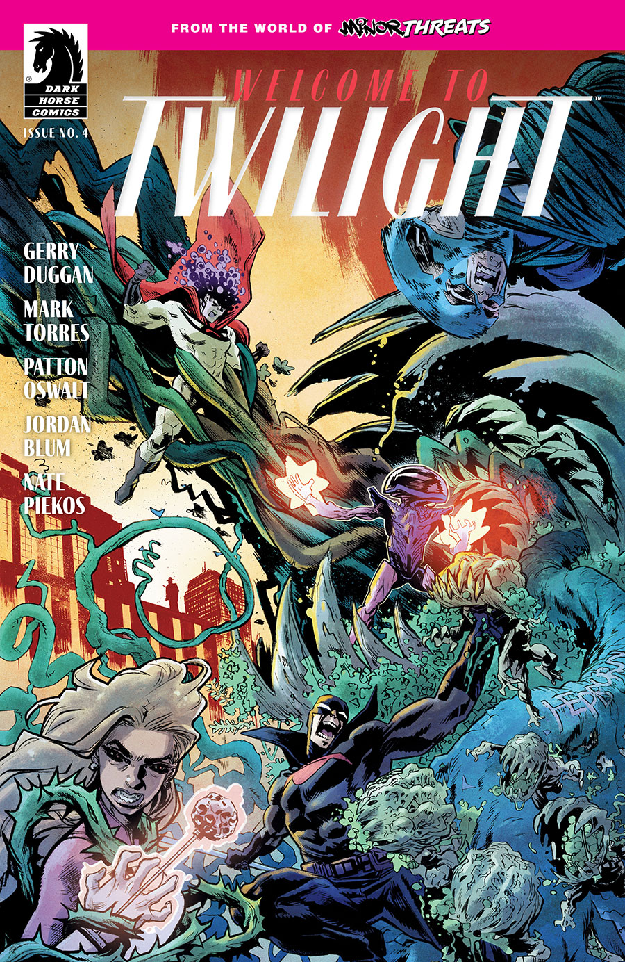From The World Of Minor Threats Welcome To Twilight #4 Cover A Regular Scott Hepburn Cover