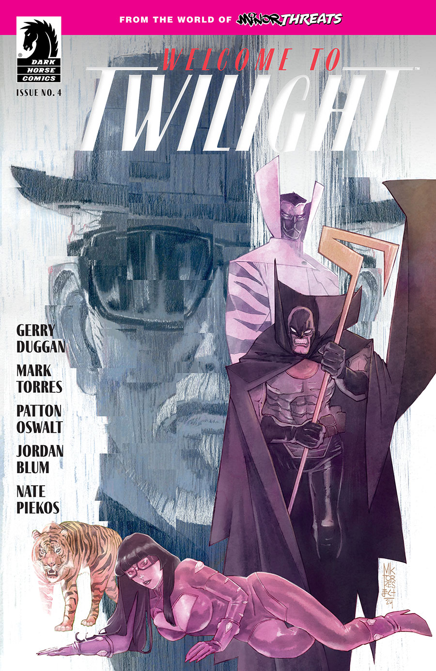 From The World Of Minor Threats Welcome To Twilight #4 Cover B Variant Mark Torres Cover