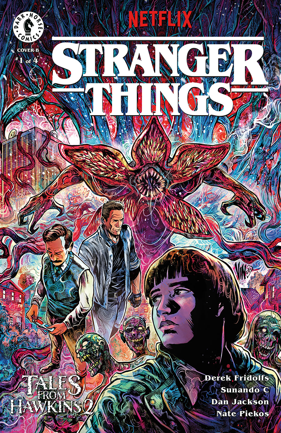 Stranger Things Tales From Hawkins 2 #1 Cover B Variant Vincenzo Riccardi Cover