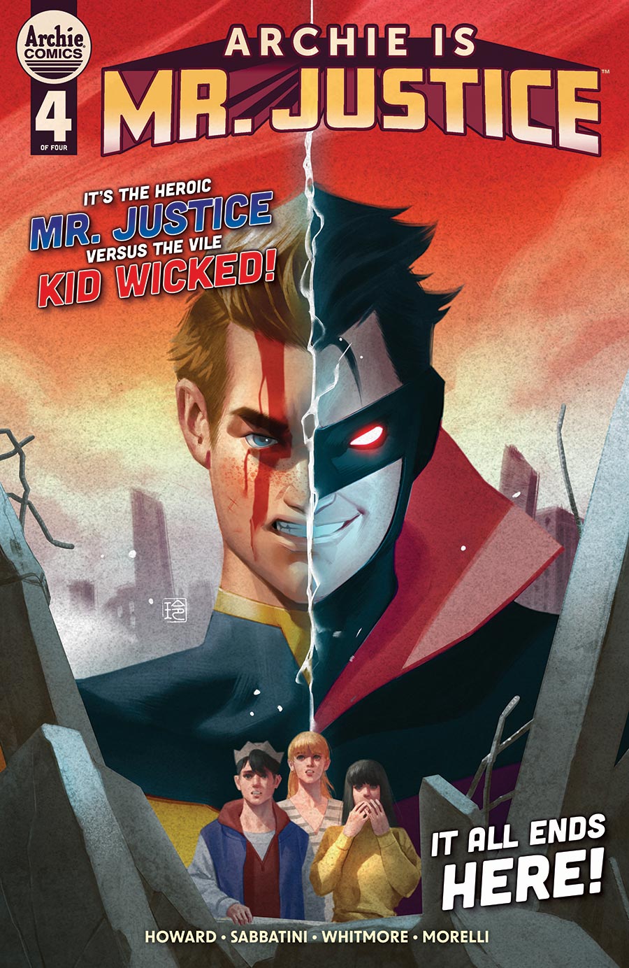 Archie Is Mr Justice #4 Cover A Regular Reiko Murakami Cover