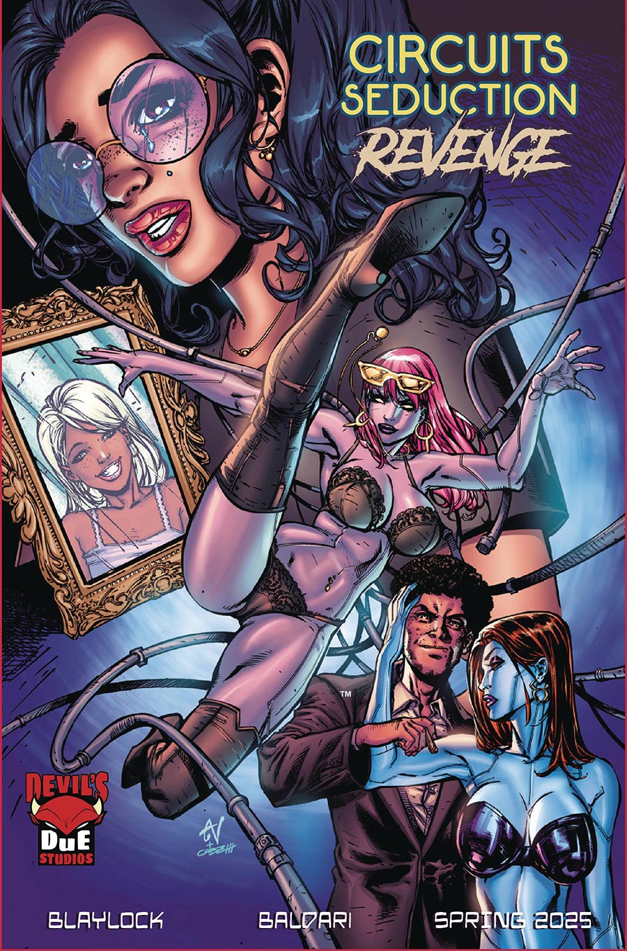 Circuits Seduction Revenge #1 (One Shot) Cover D Variant Art Voyager Cover - RESOLICITED