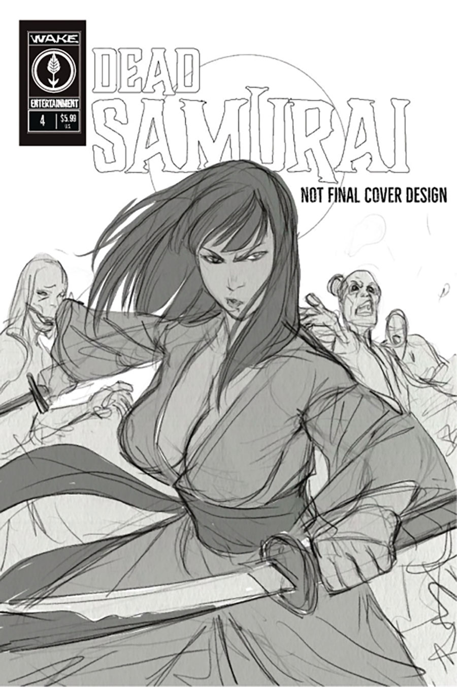 Dead Samurai #4 Cover B Variant Wilton Santos Cover
