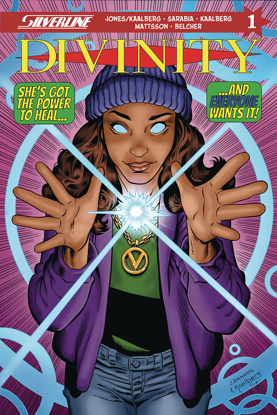 Divinity (Silverline Comics) #1 Cover A Regular Jeff Johnson & Barbara Kaalberg Cover