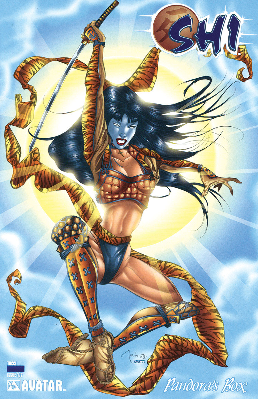 Lady Death Shi Foes Royal Blue Foil Bonus Covers Bag Set (5-Count)