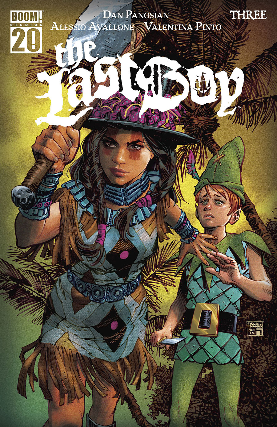Last Boy #3 Cover A Regular Dan Panosian Cover