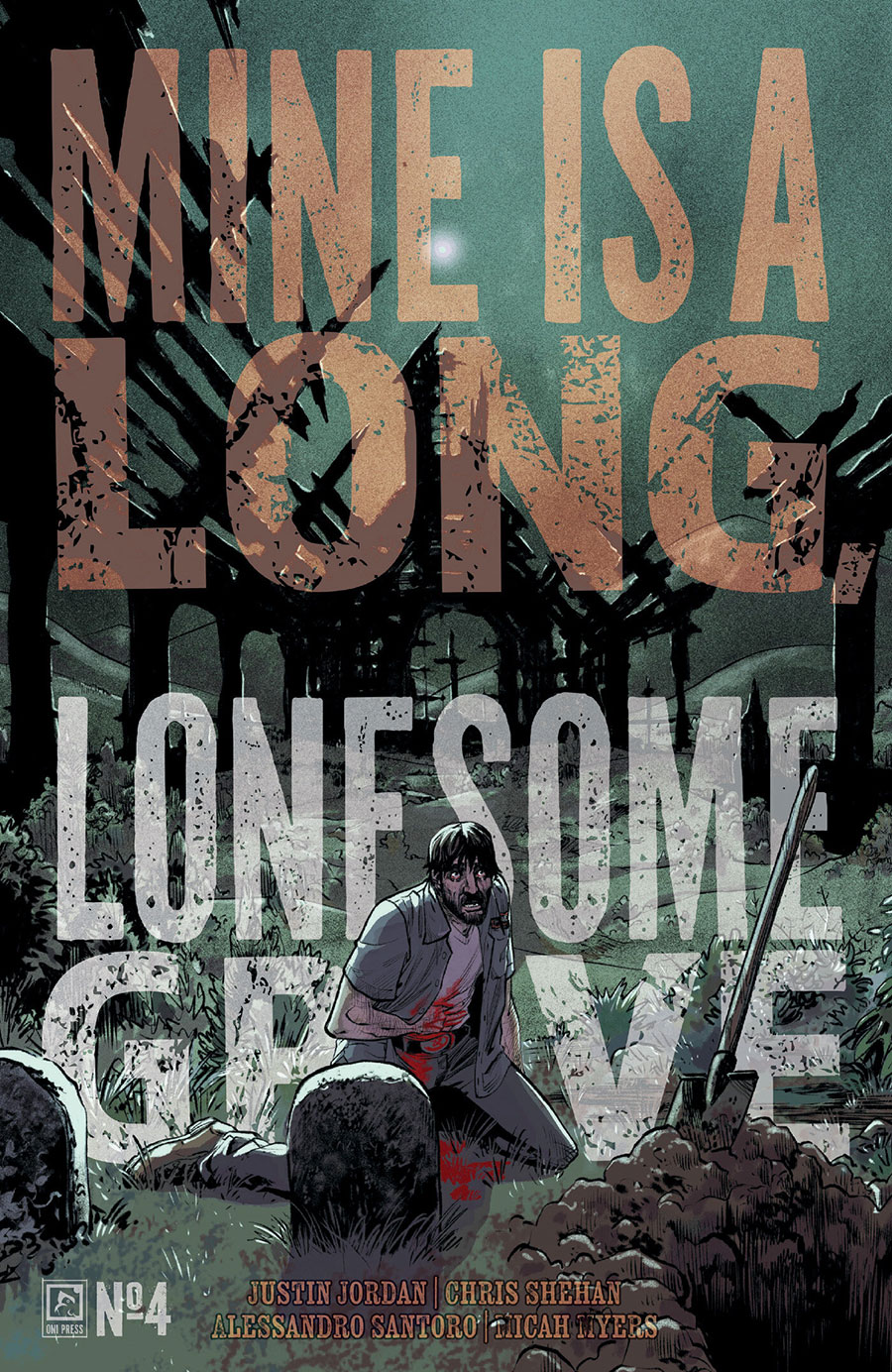 Mine Is A Long Lonesome Grave #4 Cover A Regular Matthew Roberts Cover