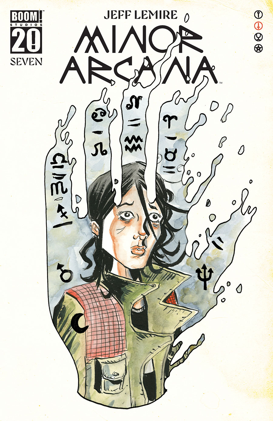 Minor Arcana #7 Cover A Regular Jeff Lemire Cover