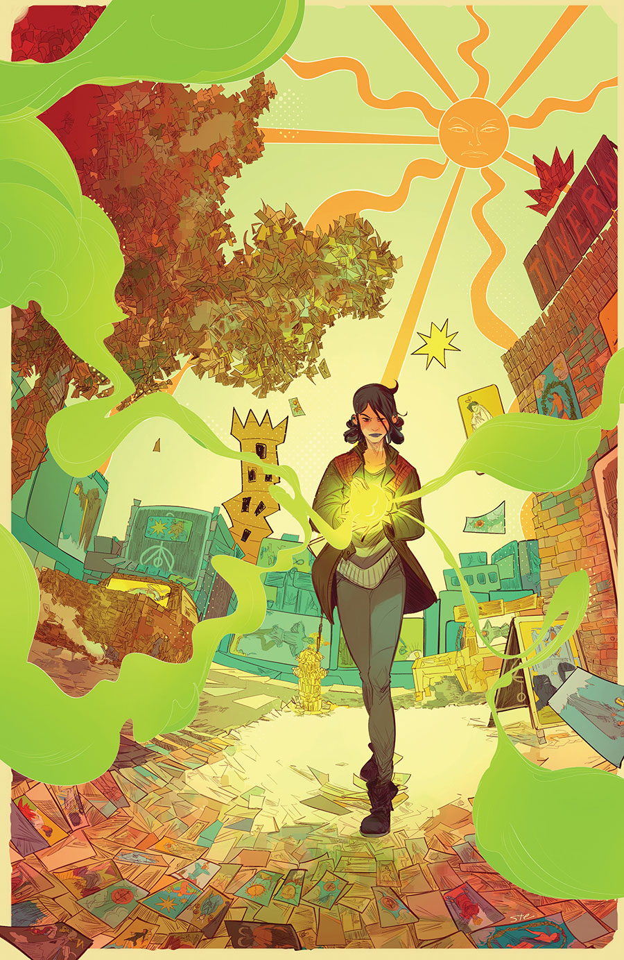 Minor Arcana #7 Cover B Variant Stefano Simeone Cover