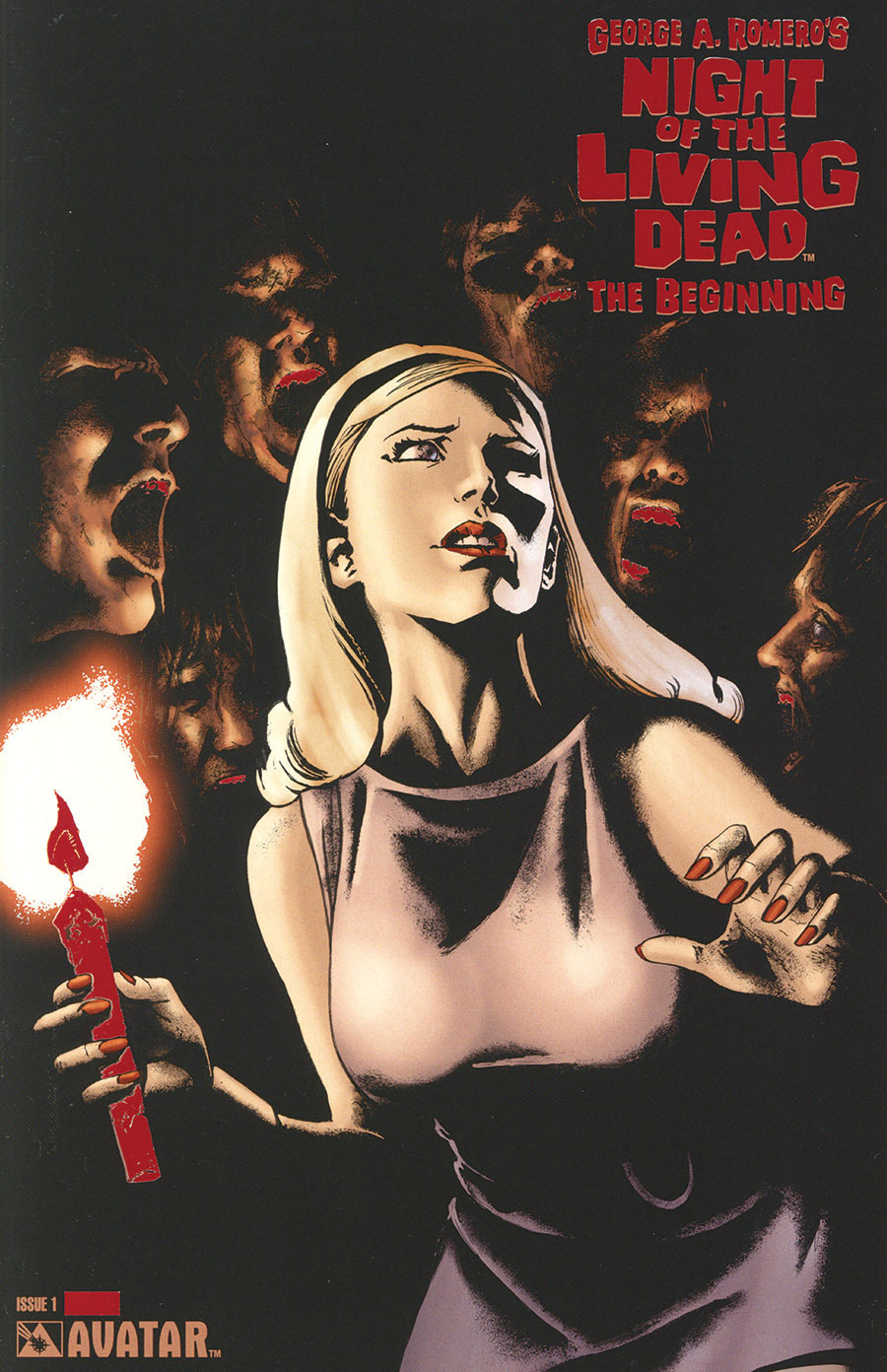 Night Of The Living Dead Infernal Foil Bonus Covers Bag Set (5-Count)