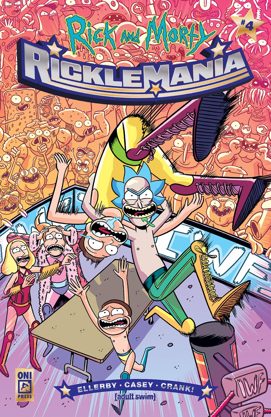 Rick And Morty Ricklemania #4 Cover A Regular Marc Ellerby Cover