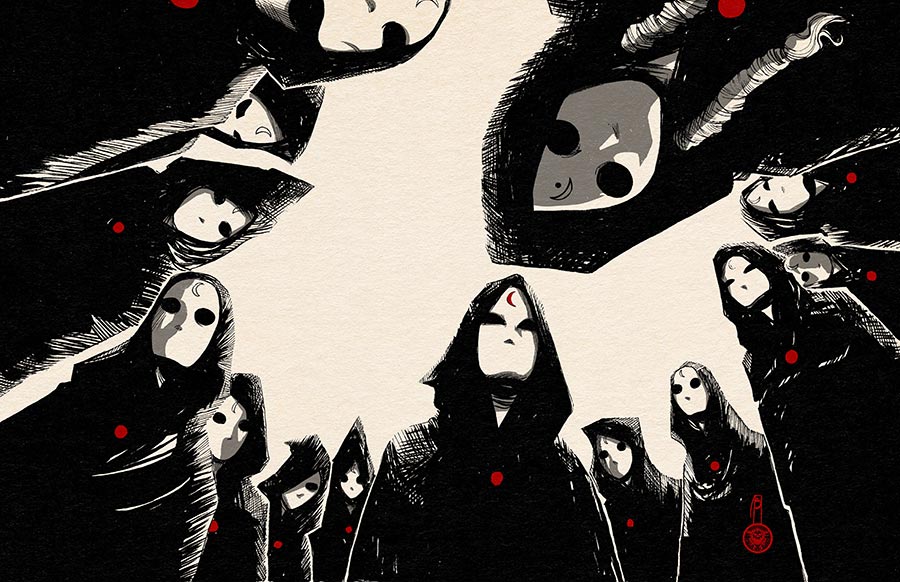 Seven Years In Darkness Year Three #1 Cover B Variant Joseph Schmalke Wraparound Cover