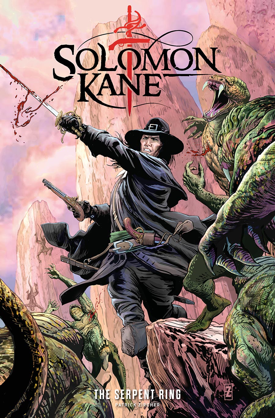 Solomon Kane The Serpent Ring #3 Cover C Variant Patrick Zircher Cover - RESOLICITED