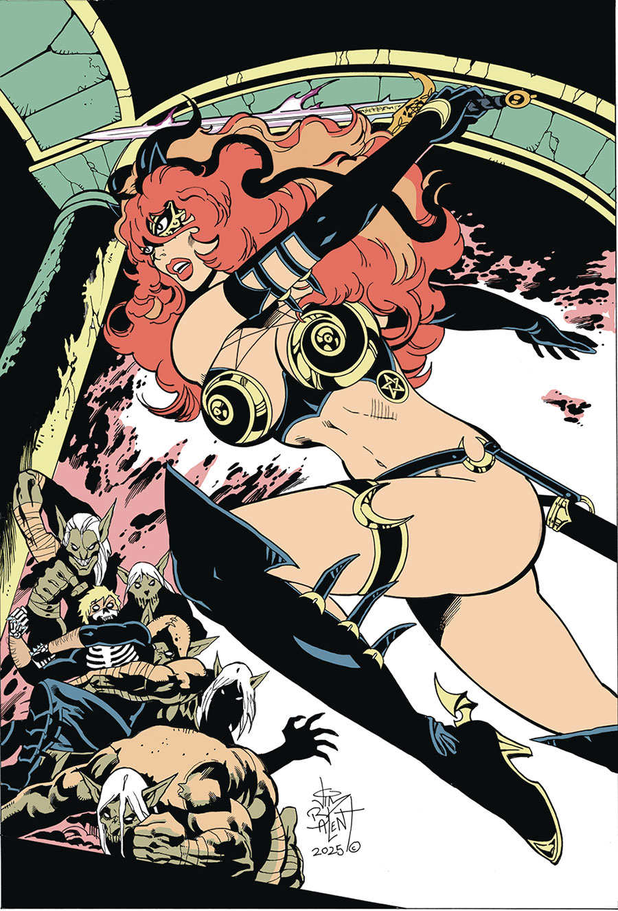 Tarot Witch Of The Black Rose #145 Cover E Studio Retro Edition