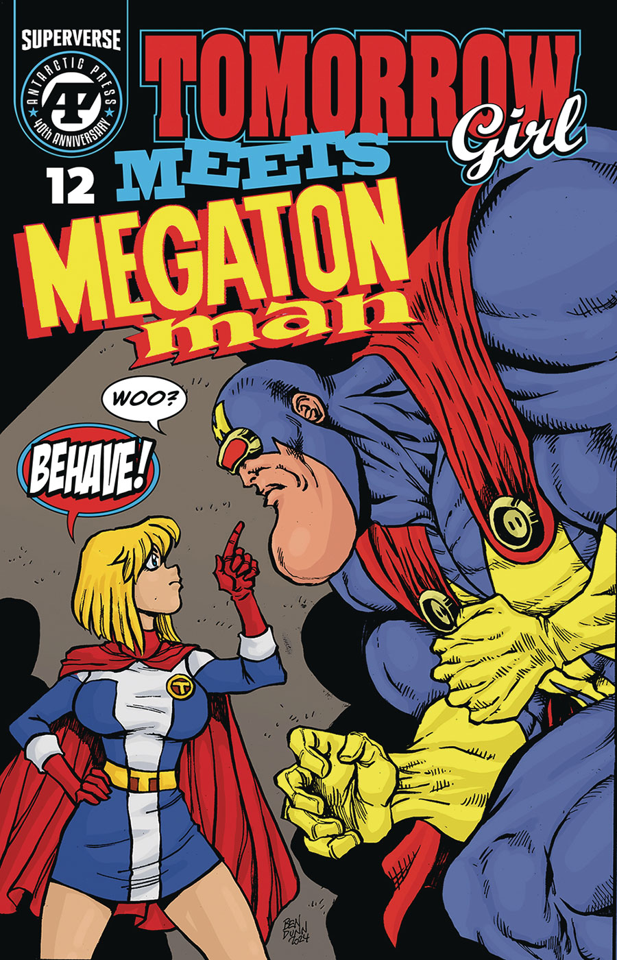 Tomorrow Girl #12 Cover A Regular Ben Dunn Cover