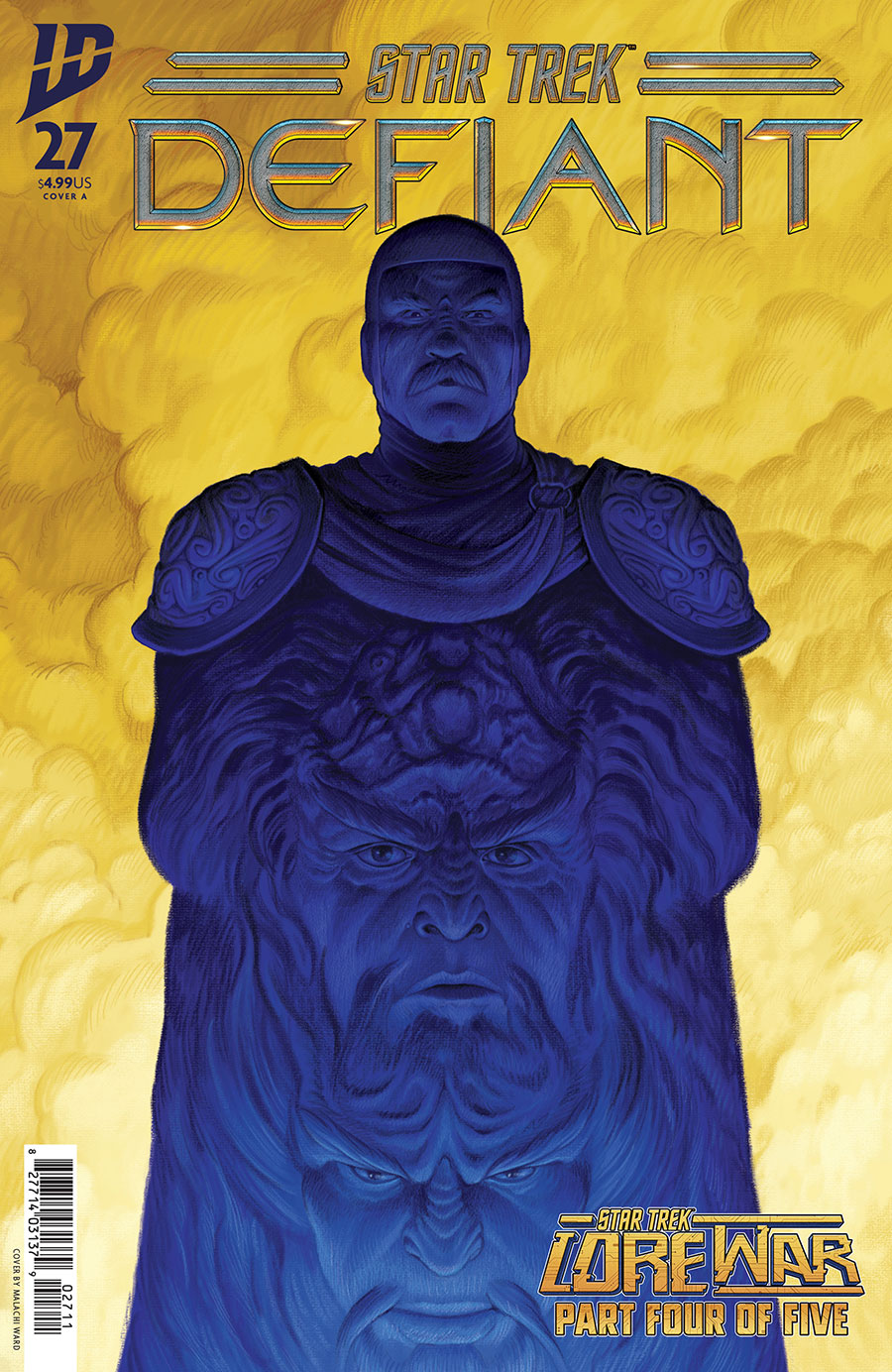Star Trek Defiant #27 Cover A Regular Malachi Ward Cover (Lore War Part 4)