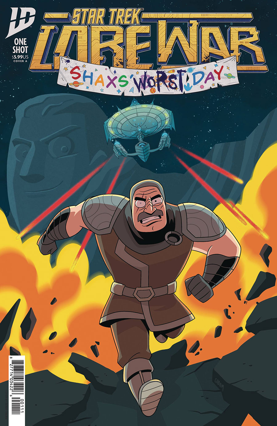 Star Trek Lore War Shaxs Worst Day #1 (One Shot) Cover A Regular Derek Charm Cover