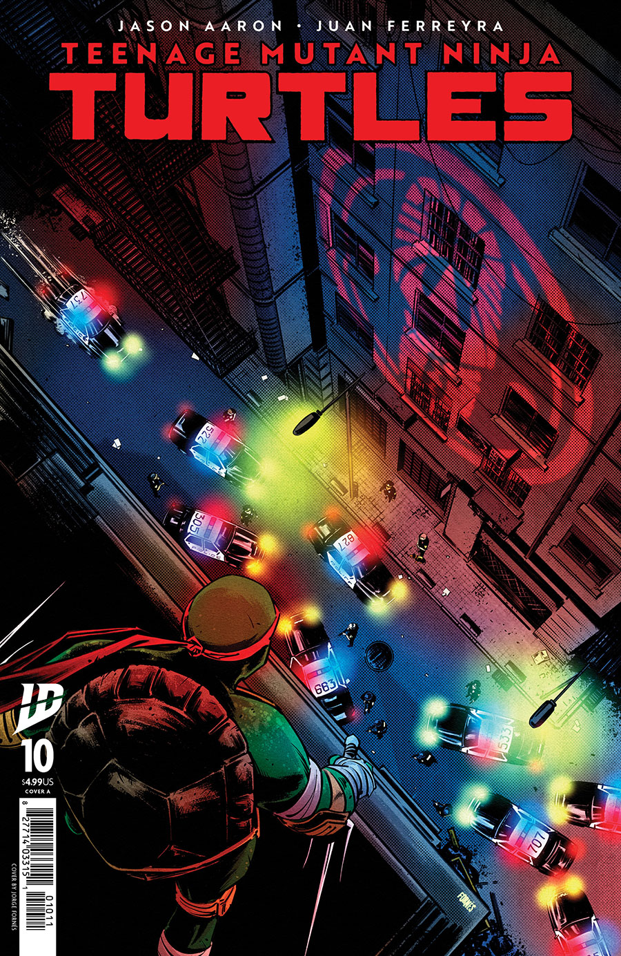 Teenage Mutant Ninja Turtles Vol 6 #10 Cover A Regular Jorge Fornes Cover