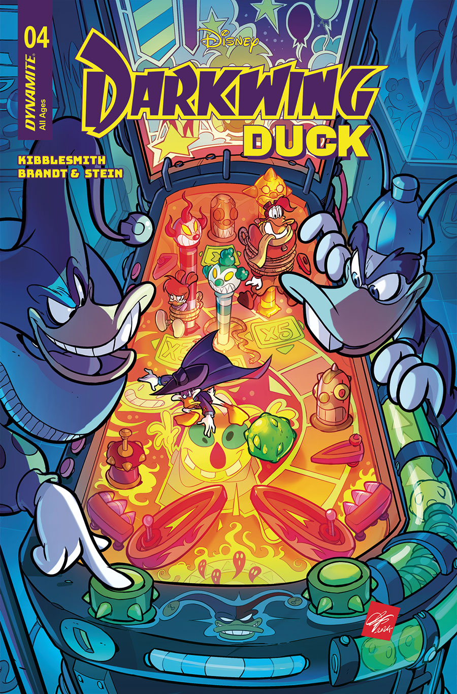 Darkwing Duck Vol 4 #4 Cover E Variant Ciro Cangialosi Cover