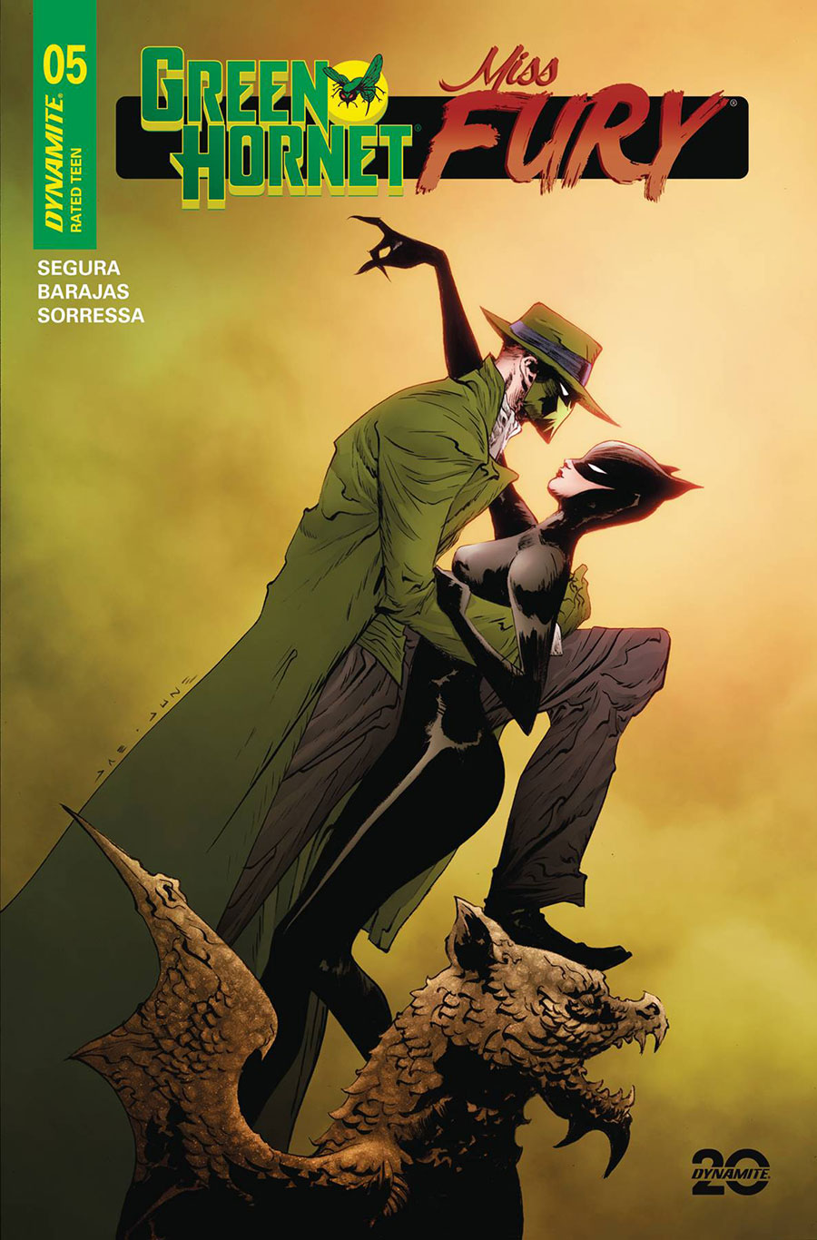 Green Hornet Miss Fury #5 Cover B Variant Jae Lee & June Chung Cover