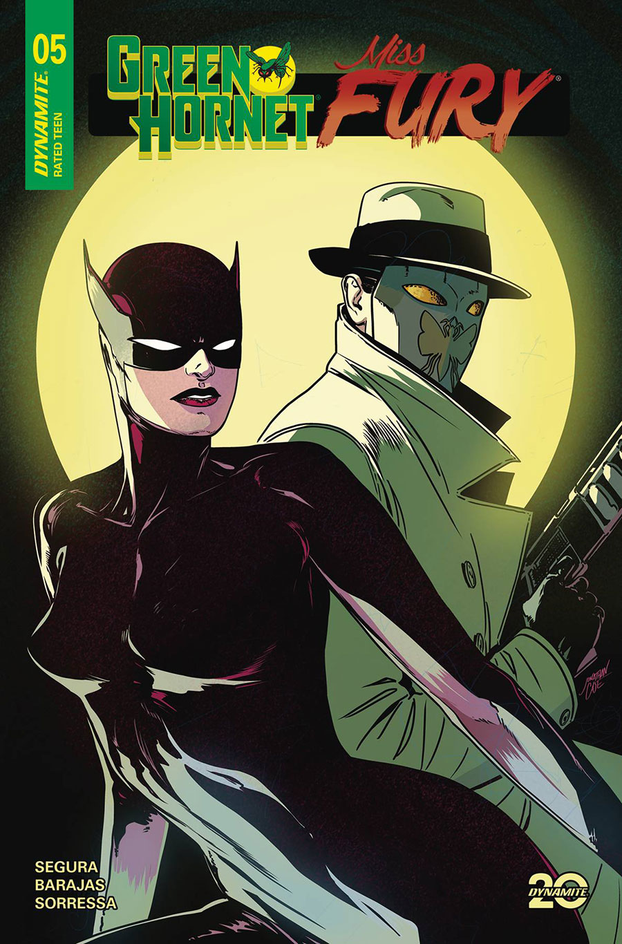 Green Hornet Miss Fury #5 Cover C Variant Jonathan Case Cover