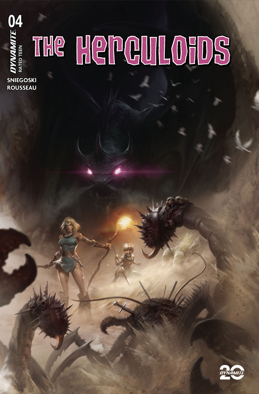 Herculoids #4 Cover A Regular Francesco Mattina Cover