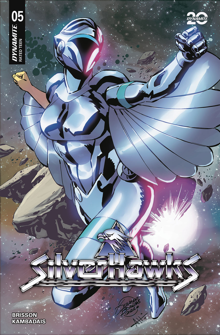 SilverHawks Vol 2 #5 Cover D Variant Geraldo Borges Cover