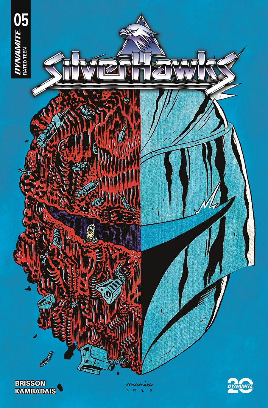 SilverHawks Vol 2 #5 Cover G Variant Manix Cover