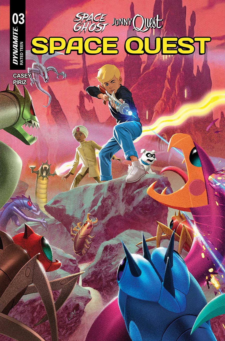 Space Ghost Jonny Quest SpaceQuest #3 Cover B Variant Joshua Middleton Cover