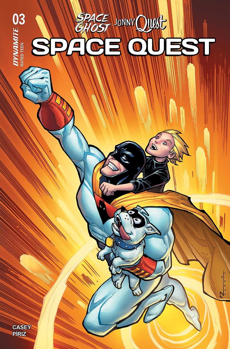 Space Ghost Jonny Quest SpaceQuest #3 Cover E Variant Chad Hardin Cover