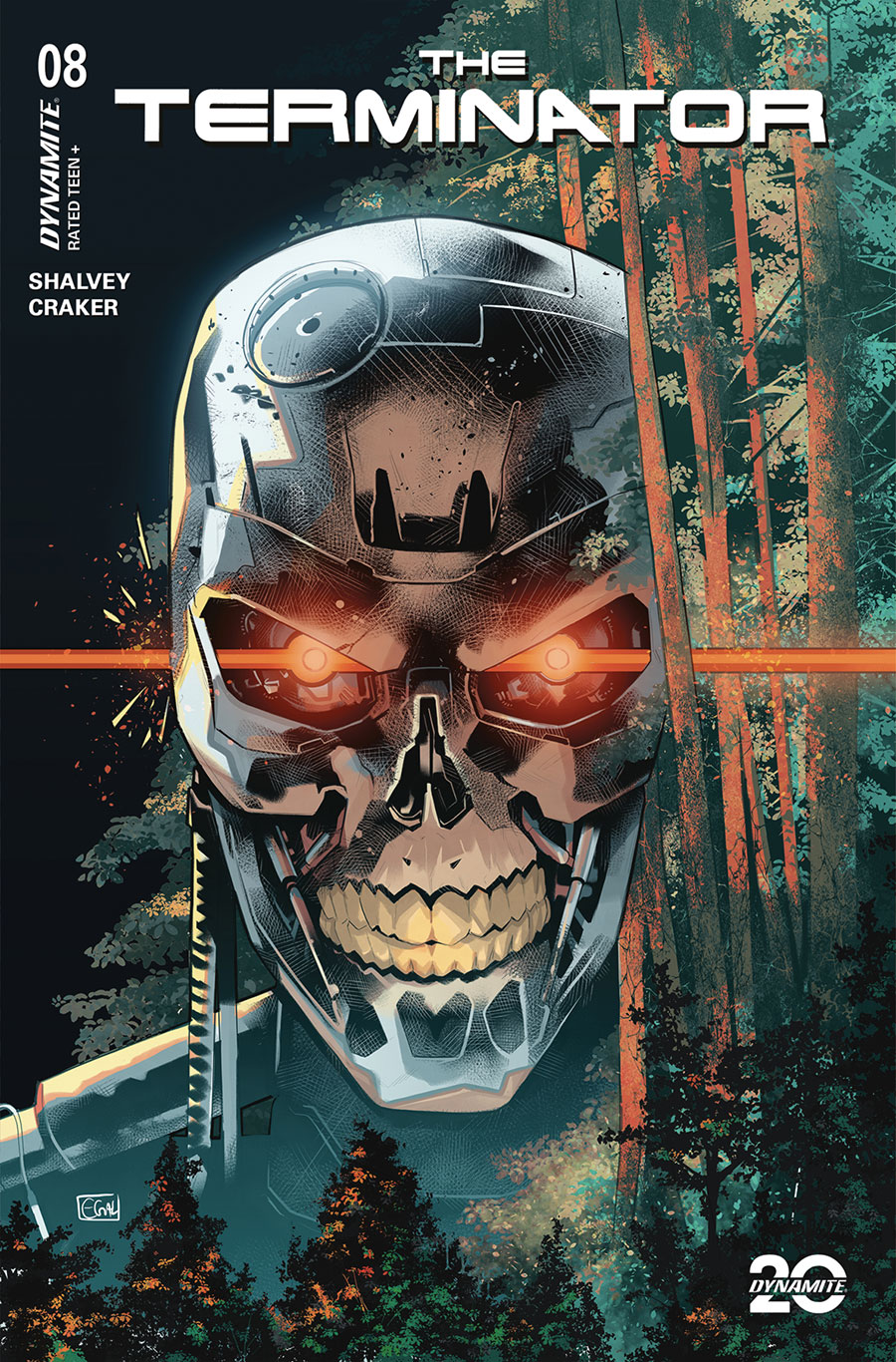 Terminator Vol 4 #8 Cover B Variant Edwin Galmon Cover