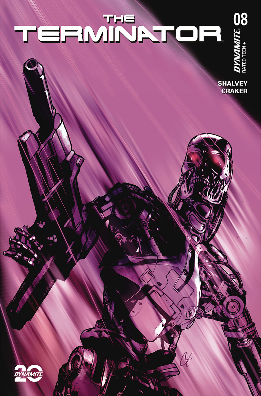 Terminator Vol 4 #8 Cover C Variant Cat Staggs Cover