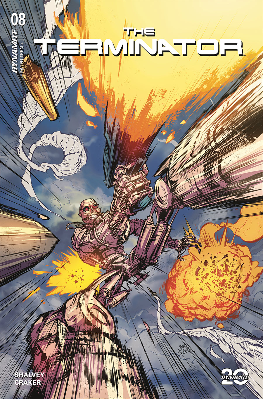 Terminator Vol 4 #8 Cover D Variant David Cousens Cover