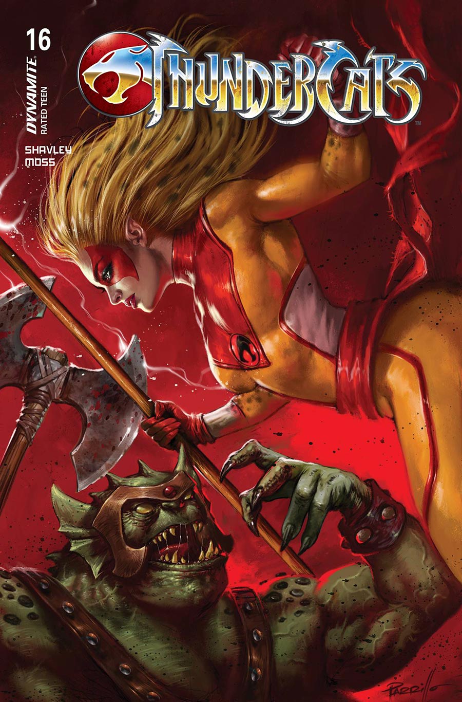 Thundercats Vol 3 #16 Cover A Regular Lucio Parrillo Cover