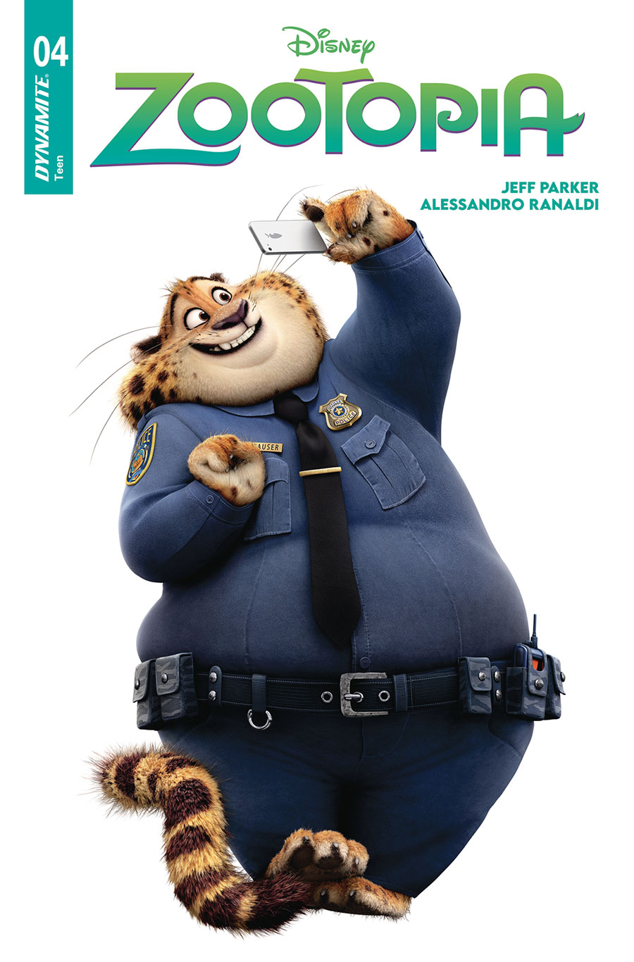 Zootopia #4 Cover E Variant Movie Characters Cover