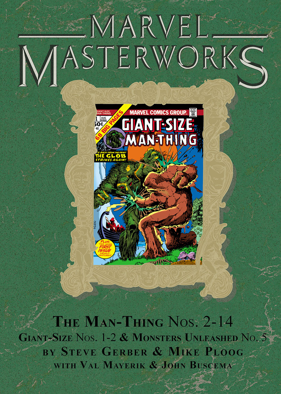 Marvel Masterworks Man-Thing Vol 2 HC Variant Dust Jacket