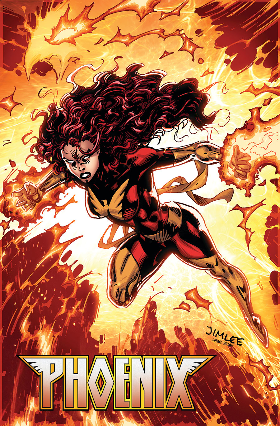 Phoenix The Death & Rebirth Of Jean Grey Omnibus HC Direct Market Jim Lee Variant Cover