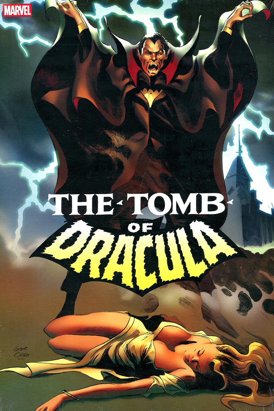 Tomb Of Dracula Omnibus Vol 1 HC Direct Market Gene Colan Variant Cover (2025 Printing)