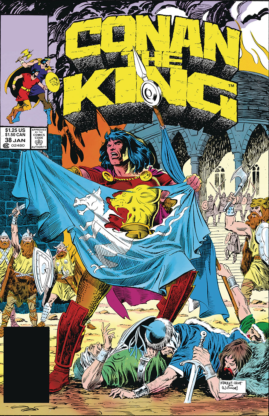 King Conan The Original Comics Omnibus Vol 3 HC Book Market Mike Manley & Judith Hunt Cover