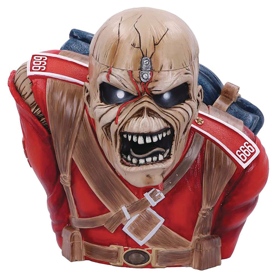 Iron Maiden The Trooper 10.4-Inch Bust Box