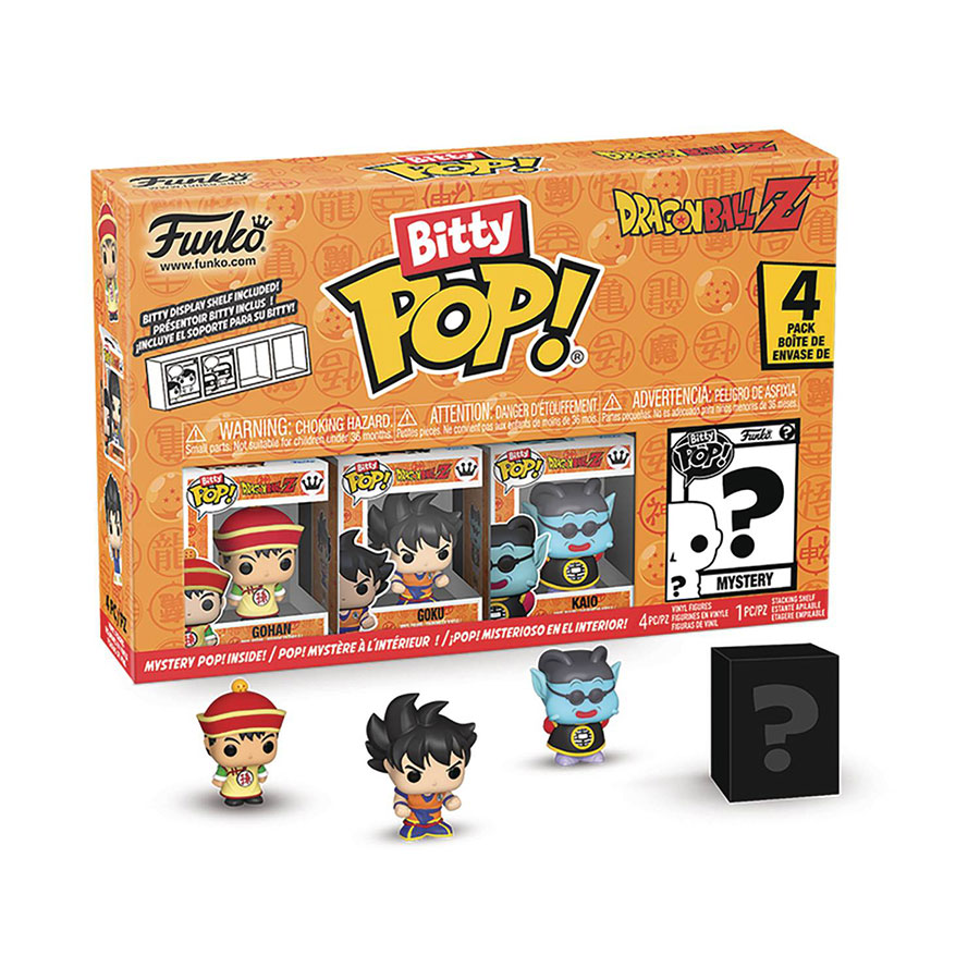 Bitty POP Dragon Ball Z Gohan 4-Pack Vinyl Figure