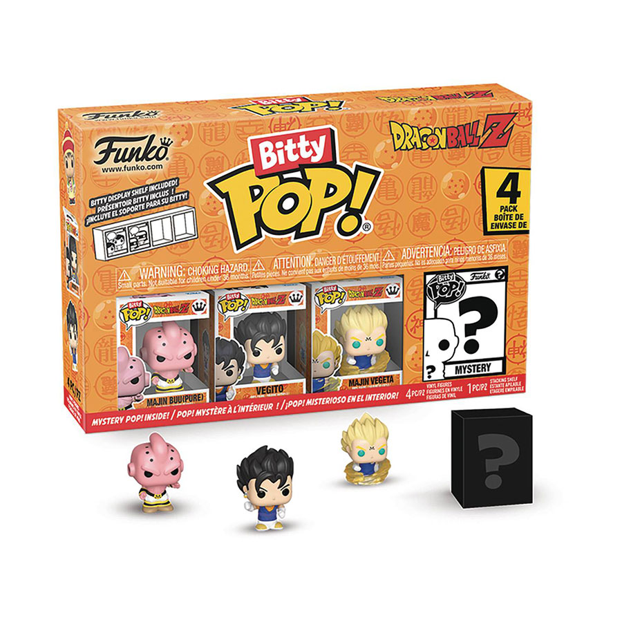 Bitty POP Dragon Ball Z Kid Buu 4-Pack Vinyl Figure