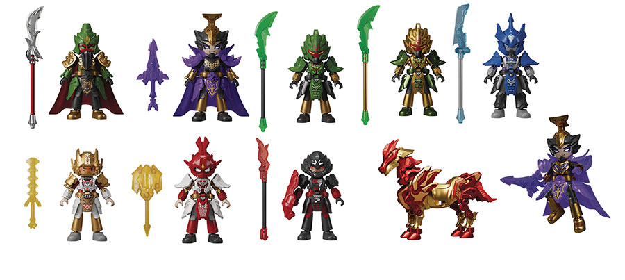 Blokees Figures Hero Infinity Galaxy Version Wave 3 9-Piece Display