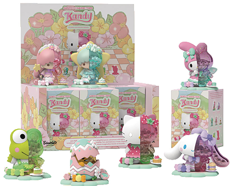 Kandy x Sanrio Funboxx Floral Daydream Series Mini Figure Blind Mystery Box