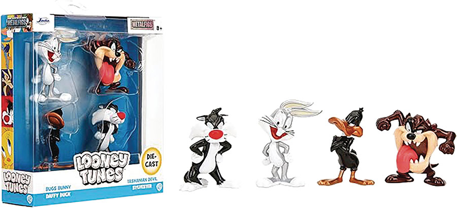 Looney Tunes 2.5-Inch Die-Cast 4-Pack Figure