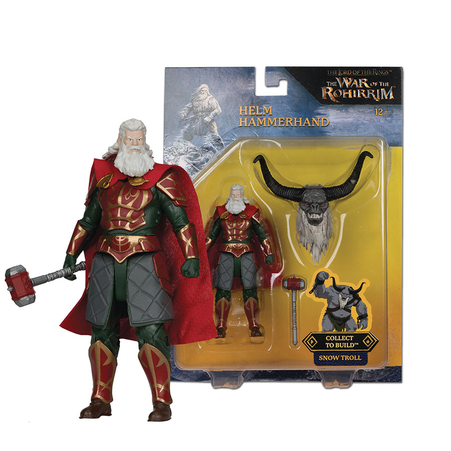 Lord Of The Rings War Of The Rohirrim 3.75-Inch Action Figure - Helm Hammerhand